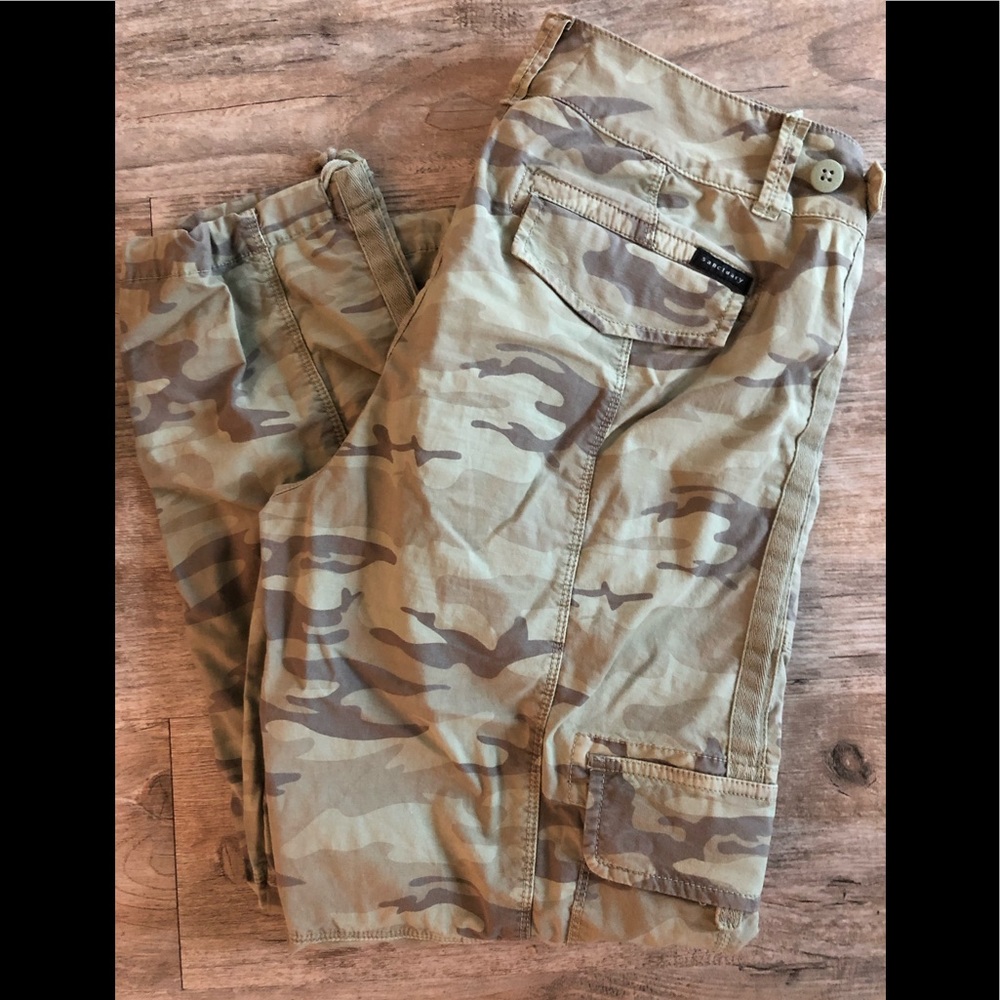 Camo Print Joggers